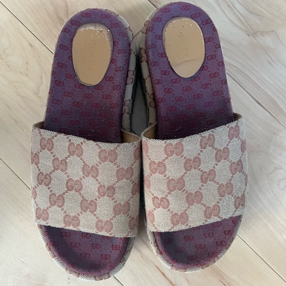 Gucci Angelina Slides size 38.5 authenticity guaranteed - Picture 10 of 10